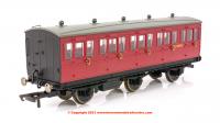 R40078 Hornby BR 6 Wheel 3rd Class Coach number E31070 in BR Crimson livery - Era 4